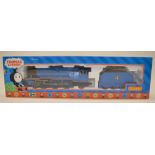 A Hornby OO gauge "Thomas & Friends" electric steam locomotive, R383 "Gordon the Big Blue Engine".