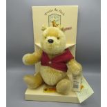 Steiff Classic Winnie the Pooh, H27cm, limited edition 6975/10000, boxed