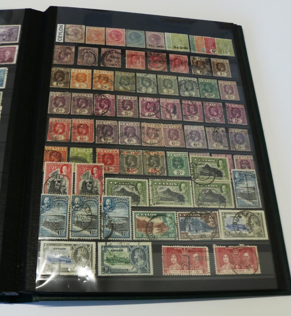 Comprehensive mostly Commonwealth stamp album inc. various nations and date ranges from Victorian - Image 6 of 6