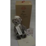 Steiff "Graff Zeppelin" teddy bear in grey mohair, H34cm, limited edition 1423/1500, Boxed