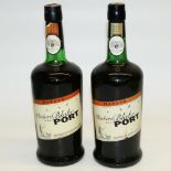 2x Hardys Whiskers Blake Tawny Port 750ml