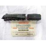 Boxed Falcon 60025 Hornby 00-gauge engine with coal tender, Peasholm Models, with cert of