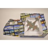 A boxed Armour Collection 1/48 diecast captured Me262 with anti-tank gun in US markings (item no