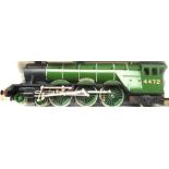 Hornby 00 gauge Flying Scotsman set incomplete containing 4472 engines with tender and 3 LNER