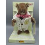 Steiff Wind in the Willows Ratty, H25cm, limited edition 1953/4000, Boxed
