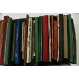 Large selection of various small stamp albums containing various GB and world stamps