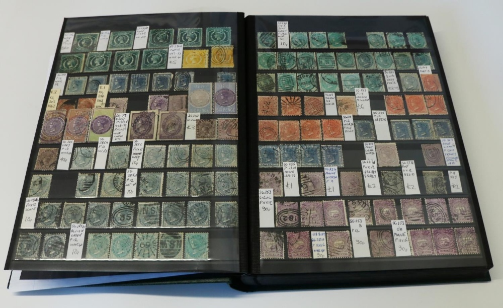 Comprehensive mostly Commonwealth stamp album inc. various nations and date ranges from Victorian - Image 3 of 6