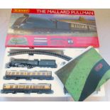 Boxed 00 gauge "Mallard Pullman" Incl Mallard engine, two carriages and a track mat