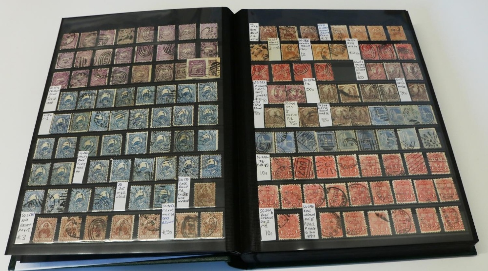 Comprehensive mostly Commonwealth stamp album inc. various nations and date ranges from Victorian - Image 4 of 6