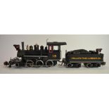 Bachmann Spectrum G-gauge 1/20.3 scale Baldwin Industrial 2-6-0 Mogul, Yellow Pine Lumber Co, item