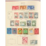 Property of a lady - stamps - British Empire: A collection in a well filled SG 'King George VI Stamp