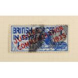 Property of a lady of title - stamps - British Empire: A selection in a bag including a small