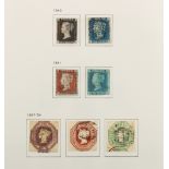 Property of a lady - stamps - Great Britain: 1840-2015, a collection of selected fine used in six '