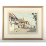 Property of a gentleman - Stanley Orchart (1920-2005) - LAVENHAM, SUFFOLK - watercolour, 14.2 by