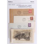 The Basil Lewis (1927-2019) collection of stamps - Great Britain: A collection of Middlesex in three