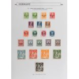 The Basil Lewis (1927-2019) collection of stamps - Germany: A collection in four volumes with a good