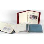 Property of a gentleman - two ring binders containing Her Majesty Queen Elizabeth The Queen Mother