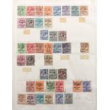 Stamps - Ireland: 1922-44 collection on leaves including 1922 Dollard ½d to 1/- (with 2½d, 4d and 9d