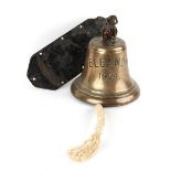 Property of a deceased estate - maritime interest - a ship's bell, named 'ELEANOR / 1914', 7.