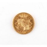 Property of a gentleman - gold coin - an 1833 William IV gold full sovereign, in extremely fine