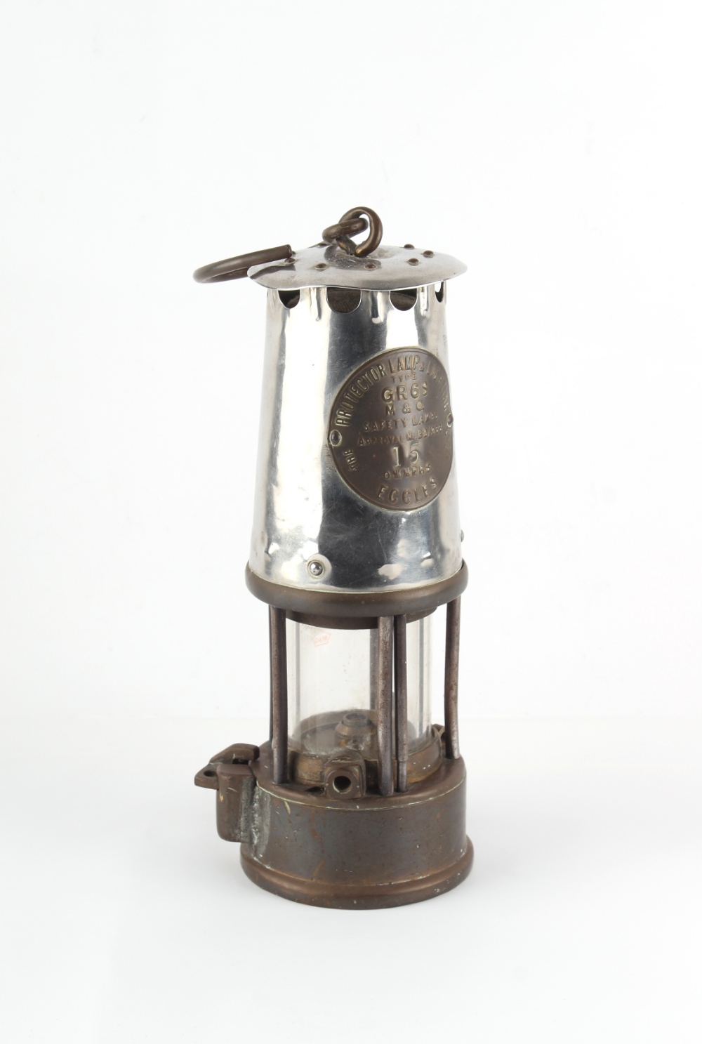 Property of a lady - a miner's lamp, Type GR 6S, by The Protector Lamp & Lighting Co. Ltd., Eccles.