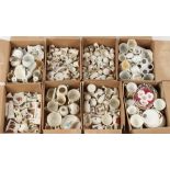 A large collection of Goss & other crested china - eight boxes (8).