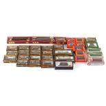 Property of a gentleman - model railway - 34 various OO-gauge vans & wagons, including Hornby and