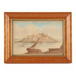 The Henry & Tricia Byrom Collection - 19th century - A MEDITERRANEAN ISLAND FORT OR FORTRESS -