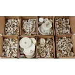 A large collection of Goss & other crested china - eight boxes (8).