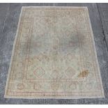 Property of a lady - a Ziegler style woollen hand-knotted carpet, 120 by 84ins. (305 by 213cms.).