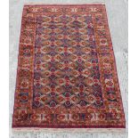 Property of a lady - a Turkoman Beshir carpet, 107 by 73ins. (272 by 186cms.).