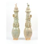 Property of a lady, a private collection formed in the 1980's and 1990's - a large pair of Chinese