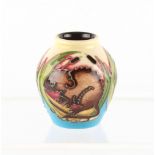 Property of a deceased estate - a private collection of Moorcroft pottery - a Water Vole pattern