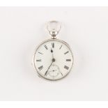 The Henry & Tricia Byrom Collection - a Victorian silver cased open faced pocket watch, William