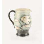 Property of a deceased estate - a private collection of Moorcroft pottery - a Fish design jug, first