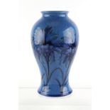 Property of a deceased estate - a private collection of Moorcroft pottery - a Blue Cornflower