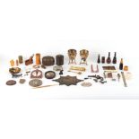 The Henry & Tricia Byrom Collection - a box containing assorted items including paper knives, a