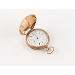 The Henry & Tricia Byrom Collection - a Waltham gold plated pocket watch, 42mm diameter, appears