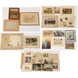 Property of a lady - a quantity of assorted pictures & prints, mostly unframed, including prints