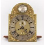 The Henry & Tricia Byrom Collection - an 8-day four pillar longcase clock movement, circa 1750, with