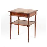 Property of a gentleman - a late 19th / early 20th century Continental, probably Italian, walnut