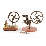 The Henry & Tricia Byrom Collection - a Victorian watchmaker's topping lathe or rounding-up tool, on