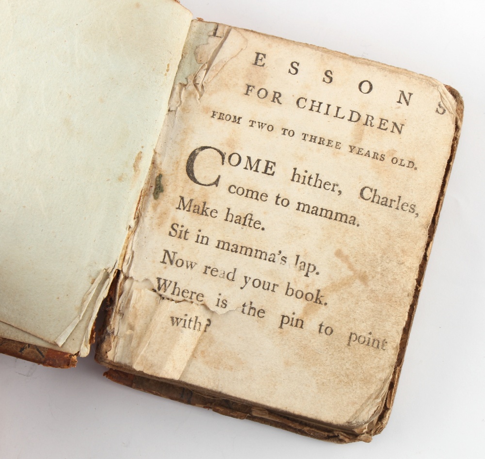 Property of a lady - BARBAULD, Anna Letitia - 'Lessons for Children from Two to Three Years Old' - - Image 3 of 3