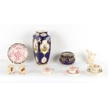 Property of a deceased estate - a small quantity of assorted ceramics, late 18th century and