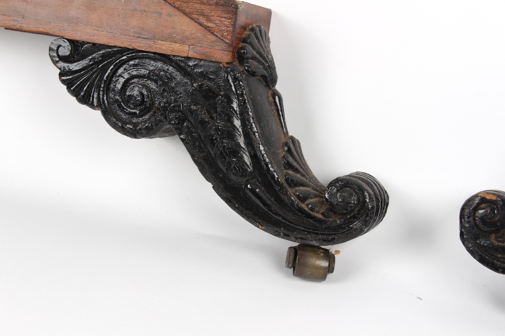 The Henry & Tricia Byrom Collection - an early 19th century Regency period goncalo alves & - Image 3 of 3