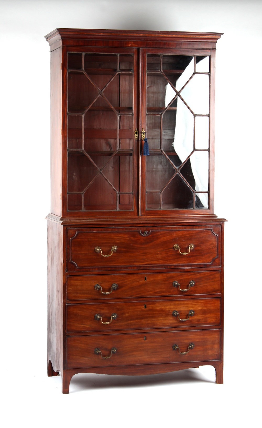 The Henry & Tricia Byrom Collection - an early 19th century George III/IV mahogany & banded