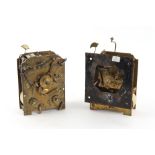 The Henry & Tricia Byrom Collection - an 8-day five pillar fusee clock movement, circa 1820, with