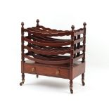 The Henry & Tricia Byrom Collection - an early 19th century Regency period mahogany & ebony strung