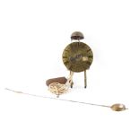 The Henry & Tricia Byrom Collection - a 30-hour wall hanging timepiece with alarm, circa 1800, the