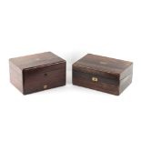 The Henry & Tricia Byrom Collection - a Victorian coromandel writing box, with fitted interior,